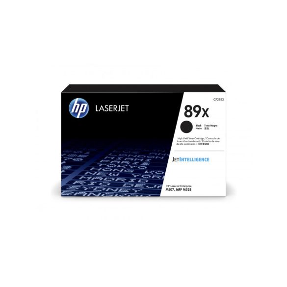 HP CF289X No.89X fekete eredeti toner (CF289X)