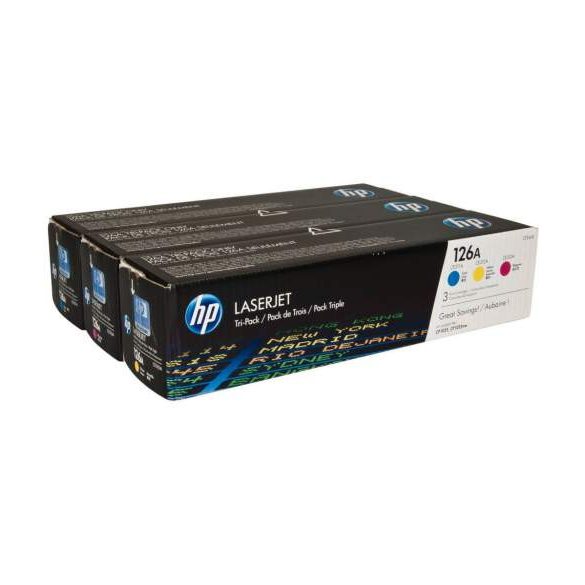 HP CF341A (126A) CE311A/CE312A/CE313A eredeti toner multipack