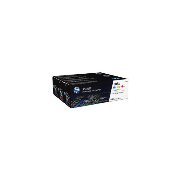 HP CF370AM (305A) CE411A/412A/413A eredeti toner multipack (CF370AM)