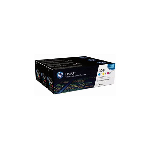 HP CF372AM (304A) CC531A/CC532A/CC533A eredeti toner multipack (CF372AM)