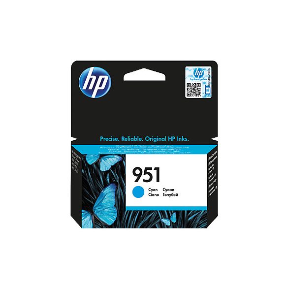 HP CN050AE No.951 kék eredeti tintapatron