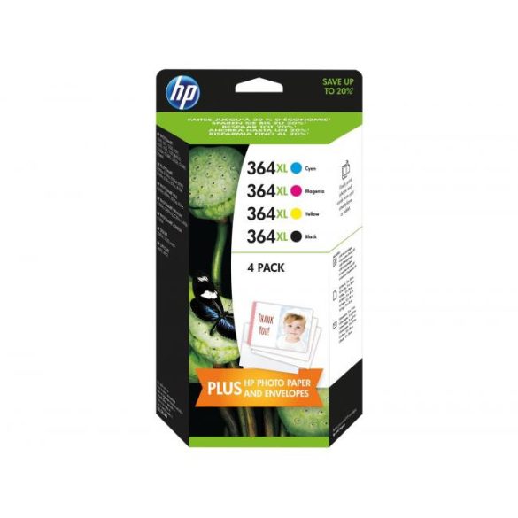 HP N9J74AE No.364XL eredeti tintapatroncsomag