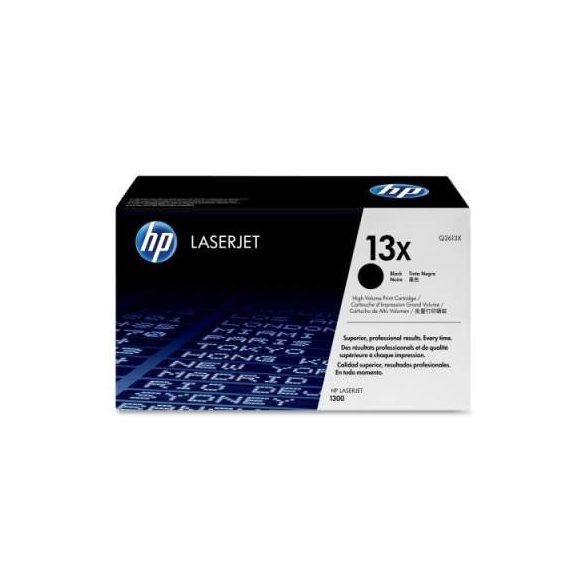 HP Q2613X (13X) fekete eredeti toner