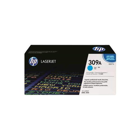 HP Q2671A (309A) kék eredeti toner