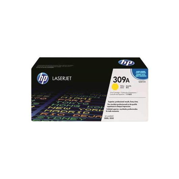 HP Q2672A (309A) sárga eredeti toner