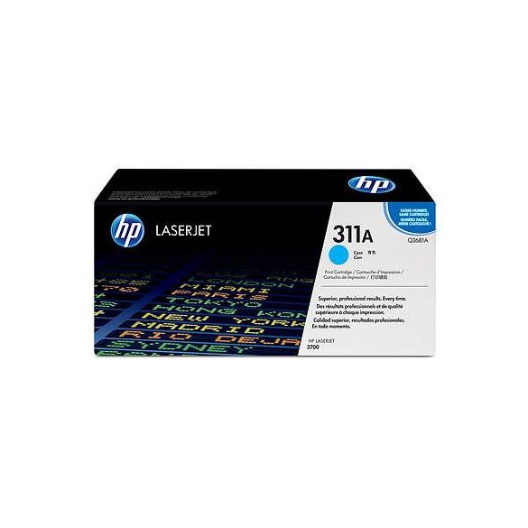 HP Q2681A (311A) kék eredeti toner