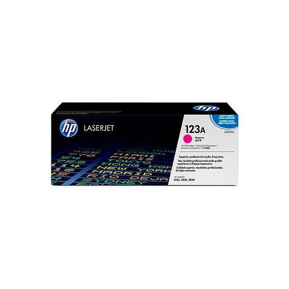 HP Q3973A (123A) magenta eredeti toner