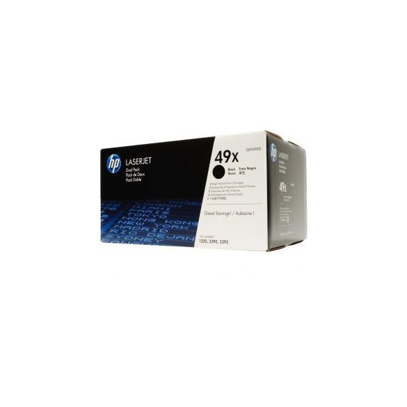 HP Q5949XD (49XD) fekete eredeti toner duplacsomag