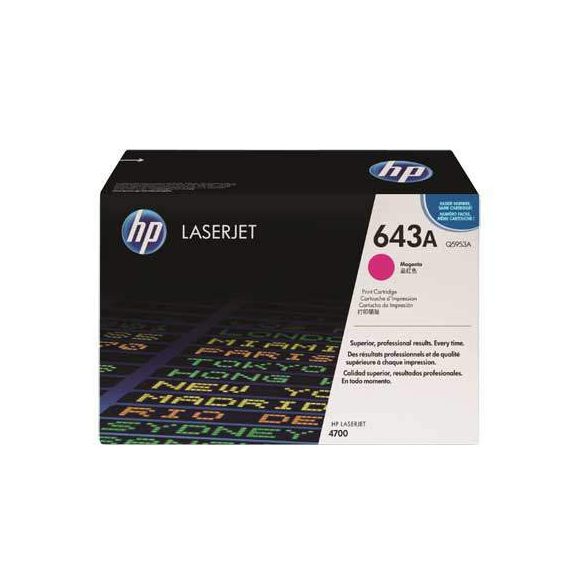 HP Q5953A (643A) magenta eredeti toner