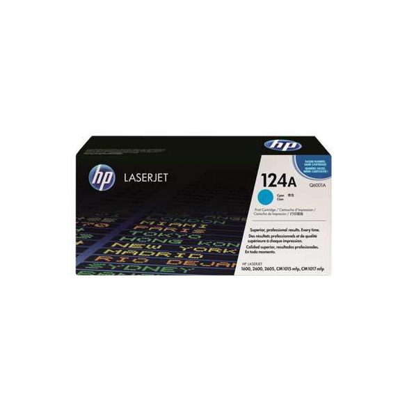 HP Q6001A (124A) kék eredeti toner