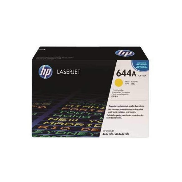 HP Q6462A (644A) sárga eredeti toner