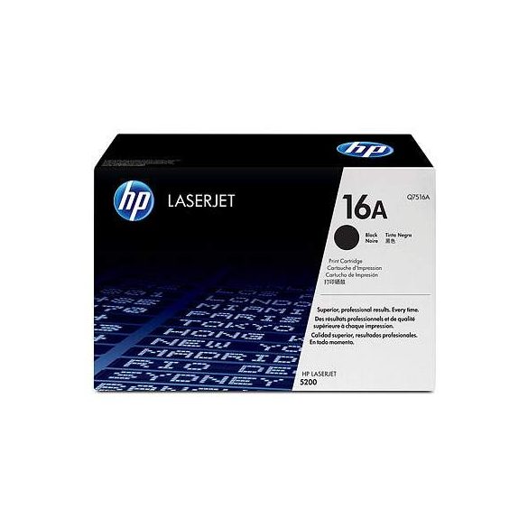 HP Q7516A (16A) fekete eredeti toner