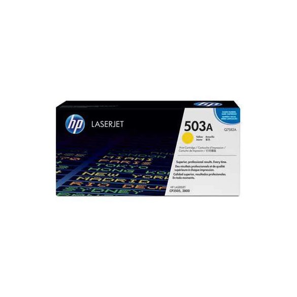 HP Q7582A (503A) sárga eredeti toner