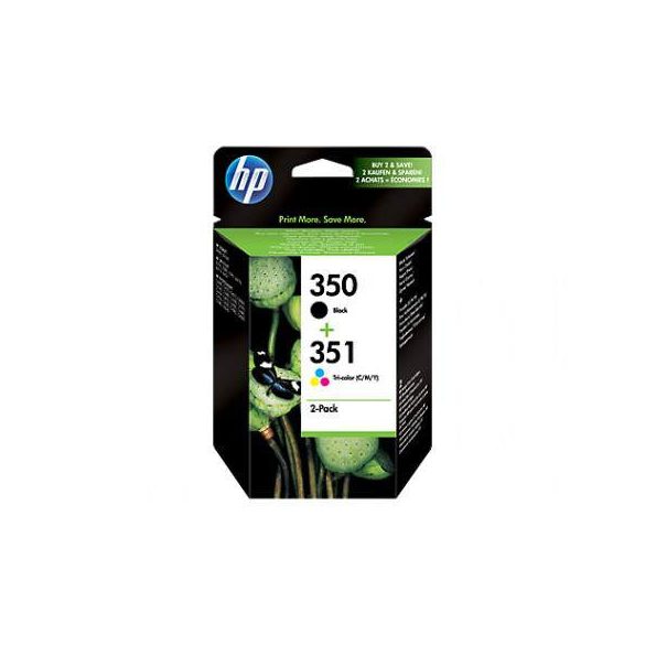 HP SD412EE No.350 / No.351 eredeti tintapatron multipack