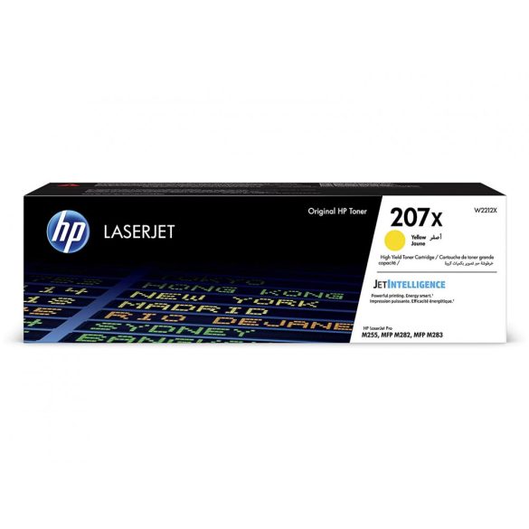 HP W2212X (207X) sárga eredeti toner