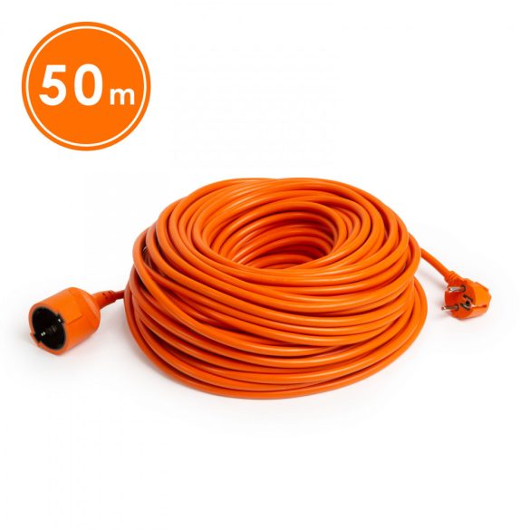 Hálózati lengő hosszabbító 3x1.5mm2 - 50m - narancssárga (20509OR)