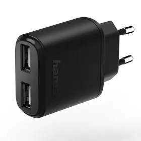   Hama hálózati töltő USB DUPLA AUTO DETECT 2,4A LEGÚJABB (123544)