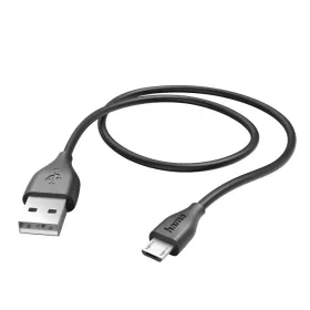 Hama adatkábel microUSB,FEKETE 1,5M (123578)