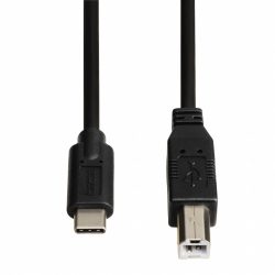 Hama adatkábel USB Type-C / USB B, 1,8M (135743)