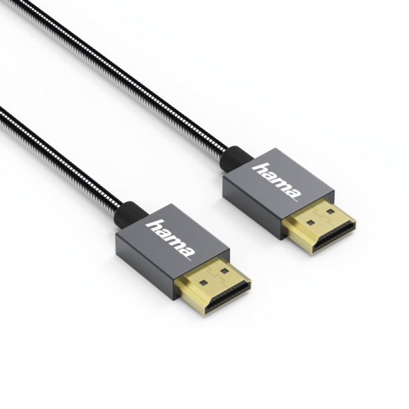Hama PREMIUM ELITE HIGH SPEED HDMI kábel ethernettel 0,75m (135792)