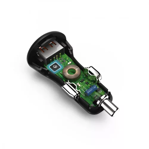 Hama autós töltő USB 3A, QUALCOMM QC 3.0 (19,5W) (178239)