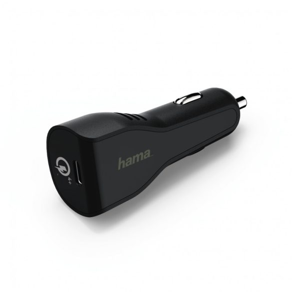 Hama autós töltő USB Type-C , QUALCOMM QC 4.0+/ PD (178274)