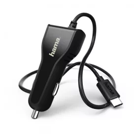 Hama autós töltő USB Type-C, (PD) 3A (178310)