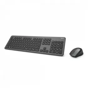   Hama KMW-700 vezeték nélküli billentyűzet + optikai egér szett - antracit (182677)