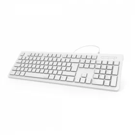 Hama KC-200 USB billentyűzet - fehér (182680)