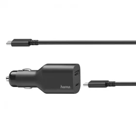   Hama univerzális autós USB Type-C töltő PD (5-20V,70W) (200010)