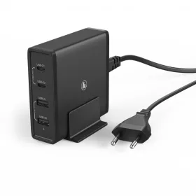   Hama hálózati töltő állomás, 2xUSB, 2xType-C, 4 PORT, PD/QC, 65W (200011)