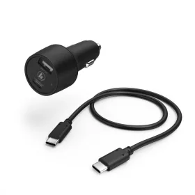   Hama PD/QC autós töltő szett, USB és Type-C, 30W, 1m (210522)
