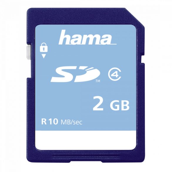 Hama 2GB SD Class4 memóriakártya (55377)