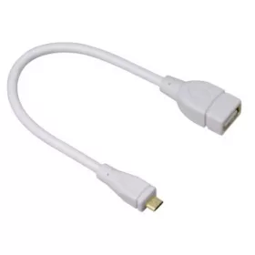 Hama microUSB-OTG adapter,FEHÉR (54518)