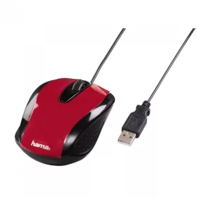 Hama AM-5400 Optikai egér - piros (134903)