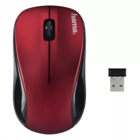 Hama AM-8100 Optikai egér - piros (134939)