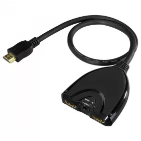 Hama A120 HDMI elosztó 1 be 2 ki (42576)