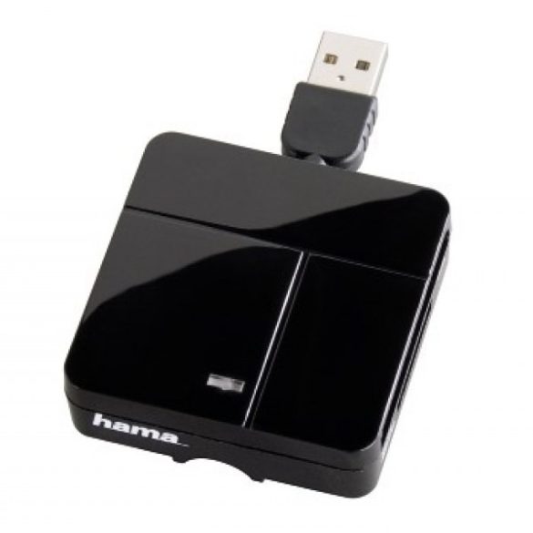 Hama All in one USB 2.0 kártyaolvasó - fekete (94124)