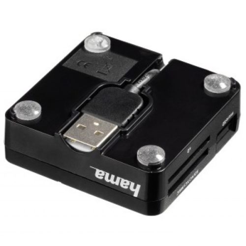 Hama All in one USB 2.0 kártyaolvasó - fekete (94124)