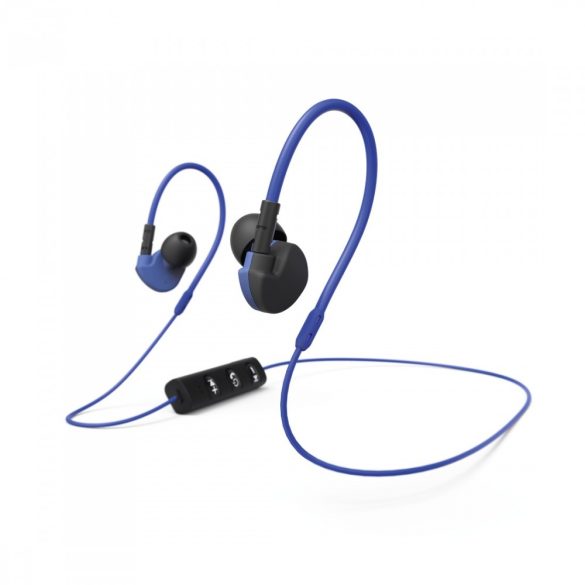 Hama CLIP-ON sztereo sport bluetooth headset - kék (177078)