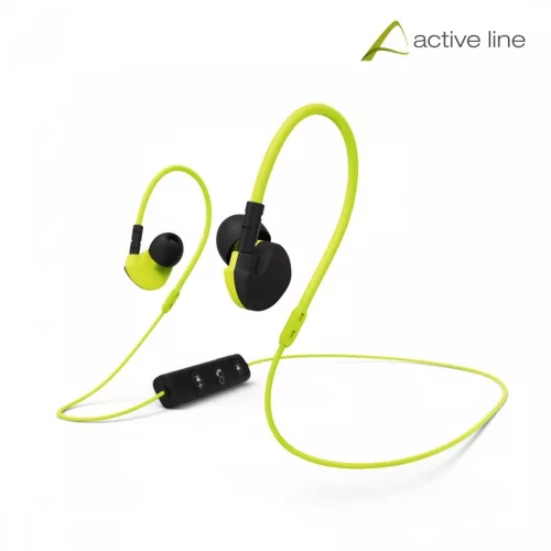 Hama Clip-on stereo Bluetooth sport headset - sárga (177095)