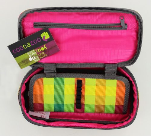 Hama Coocazoo zöldes sárga kockás ceruzatartó (129912)