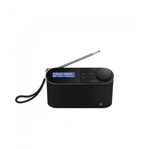 Hama DR15 digitális, elemes rádió DAB DAB+ FM (54866)
