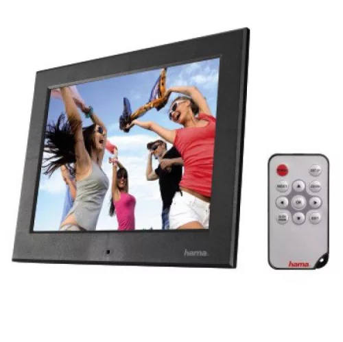 Hama Digitális képkeret "Slimline Basic" fekvő, 8", fekete ( 95290)