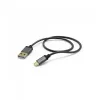 Hama Elite-Metal microUSB adatkábel 1.5m (173625)