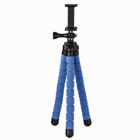   Hama FLEX GoPRO és telefon 26cm midi állvány - kék (4615)