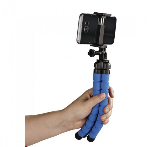 Hama FLEX GoPRO és telefon 26cm midi állvány - kék (4615)