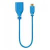 Hama Flexi Slim Micro USB-OTG adapter - kék (135705)