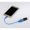 Hama Flexi Slim Micro USB-OTG adapter - kék (135705)