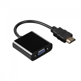   Hama HDMI - VGA adapter + 3,5mm jack dugó (egyirányú) (54569)